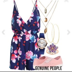 Genuine people floral romper